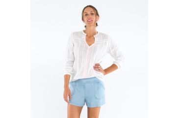 Image of Carve Designs Dunmore Tunic, Womens, White, XS, TLHA50-133-XS