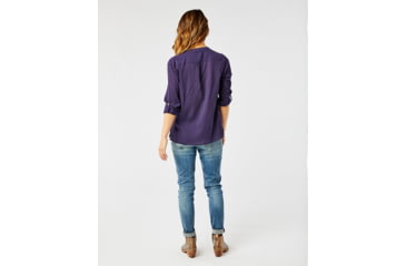 Image of Carve Designs Dylan Gauze Shirt -Womens, Shade, Extra Small, TWDG26-589-XS