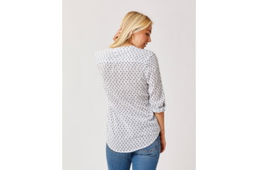 Image of Carve Designs Dylan Gauze Tunic - Womens, Cloud Geo, Medium, TWTC52-928-MD