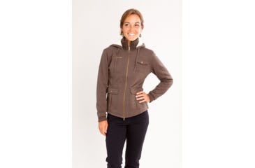 Image of Carve Designs Emerson Hoodie - Women's-Brown-Small