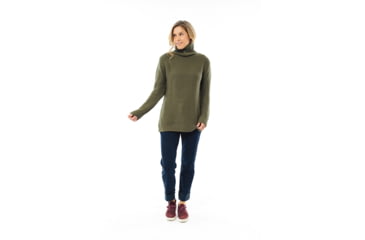 Image of Carve Designs Francesca Tunic Sweater - Womens, Fir, Extra Small, SWTZ59-392-XS