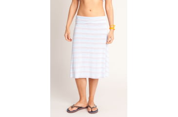 Image of Carve Designs Hamilton Skirt - Women's-Wave Stripe-Small