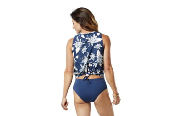 Image of Carve Designs Hanalei Rashguard - Womens, Batik Floral, Large, RGBT61-525-LG