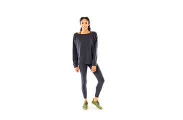 Image of Carve Designs Hayley Reversible Pullover - Womens, Black/Agate, Extra Small, TTOT39-001-XS
