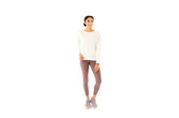 Image of Carve Designs Hillary Long Sleeve T-Shirt - Womens, Cloud, Extra Small, TLCR78-070-XS