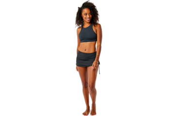 Image of Carve Designs Hoku Swim Skirt - Womens, Extra Small, Black, SKST23-001-XS