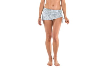 Image of Carve Designs Hoku Swim Skirt, Womens, Olive Paisley, XS, SKST23-684-XS