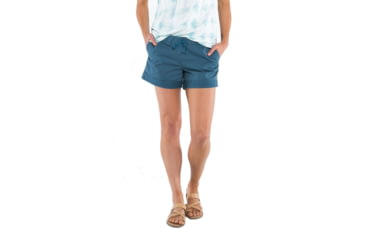 Image of Carve Designs Jackson Short, Womens, Indigo, 04, SHTC90-429-04