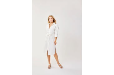 Image of Carve Designs Lana Dress - Womens, Cloud, Large, DRLS30-070-LG