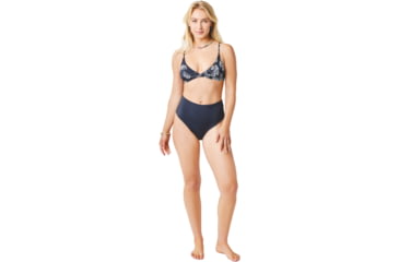 Image of Carve Designs Lani Compression Bottom - Womens, Black Ginkgo, Large, BBLL62-011-LG