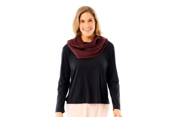 Image of Carve Designs Laurel Infinity Scarf - Womens, Merlot, One Size, HTNF40-621-OS