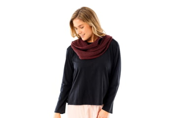 Image of Carve Designs Laurel Infinity Scarf - Womens, Merlot, One Size, HTNF40-621-OS