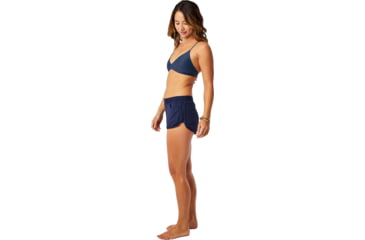 Image of Carve Designs Lorenzo Bikini Short - Womens, Navy, Medium, BBNJ19-552-MD