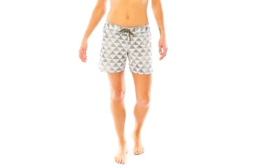 Image of Carve Designs Noosa Short, Olive Triangles, 06, SHST26-361-06
