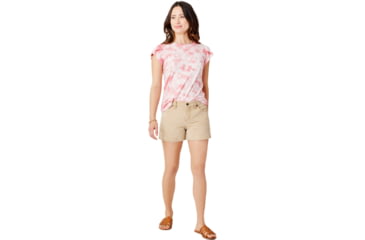 Image of Carve Designs Oahu 4in Butter Short - Womens, Khaki, 10, SHBC04-258-10