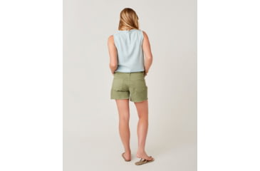 Image of Carve Designs Oahu 4in Twill Short - Womens, Olive, 2, SHOH71-350-02