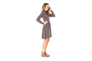 Image of Carve Designs Promenade Dress - Women's-Chestnut/Camel-Large, DRSW10-204-LG