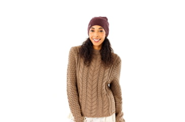 Image of Carve Designs Promontory Beanie - Womens, Merlot, One Size, HTBS39-621-OS