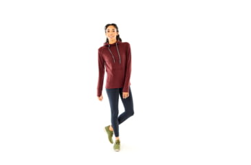 Image of Carve Designs Rainier Hoodie - Womens, Merlot, Extra Small, SSHT35-621-XS