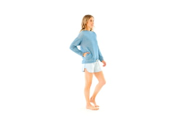 Image of Carve Designs Ramona Pullover - Womens, Indigo, Extra Small, TTBB22-429-XS
