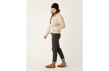 Image of Carve Designs Rhea Buttercord Jacket - Womens, Cement, Large, JCTR15-090-LG