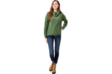 Image of Carve Designs Rowayton Cowl Neck - Womens, Cilantro, Small, LTSW34-375-SM