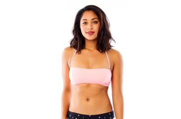 Image of Carve Designs Sabelle Bandeau Top, Womens, Flamingo, XS, BTBB05-670-XS
