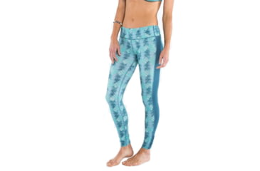 Image of Carve Designs Salters Tight Pants, Womens, Agave with Indigo, XL, BBST72-337-XL