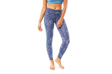 Image of Carve Designs Salters Tight Pants, Womens, Indigo Paisley with Indigo, SM, BBST72-427-SM