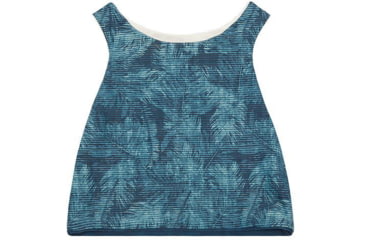 Image of Carve Designs Sanitas Reversible Tops -Womens, Strata Stripe/Fern Grove, Large, BTGA35-921-LG