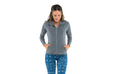 Image of Carve Designs Sardinia Jacket, Womens, Grey, LG, AMUR18-020-LG