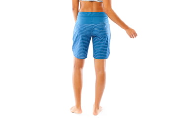 Image of Carve Designs Shaka Short, Womens, Water Stripe with Indigo, 02, SHBP18-977-02