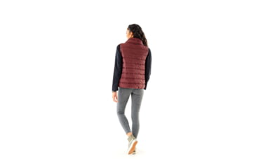 Image of Carve Designs Silverton Reversible Vest - Womens, Merlot/Birch Sol, Extra Small, OWTB77-621-XS
