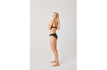 Image of Carve Designs St. Barth Compression Bottom - Womens, Black, Large, BBST23-001-LG