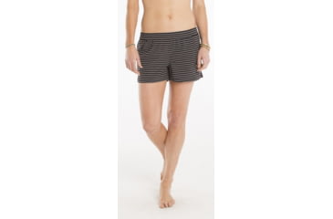 Image of Carve Designs Surfsup Short - Women's-Black Aruba Stripe -4