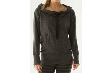 Image of Carve Designs Talora Hoodie - Women's-Charcoal Heather-Small