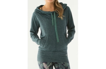 Image of Carve Designs Talora Hoodie - Women's-Spruce Heather-Small