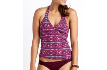 Image of Carve Designs Timor Tankini Top - Womens-Plum Bali-Large