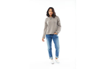Image of Carve Designs Whitcomb Sweater - Womens, Walnut Mariner, Extra Large, SWWU18-248-XL