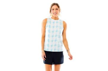 Image of Carve Designs Yukon Tank, Womens, Surf Agave, XS, TTHN53-338-XS