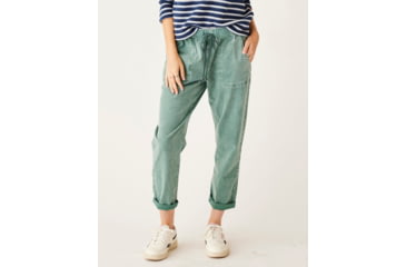 Image of Carve Designs Zoe Twill Pant - Womens, Forest, Small, PTCG10-326-SM