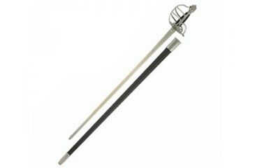 Image of CAS Hanwei Practical BasketHilt Mortuary 30.5in. Blade Sword 53680