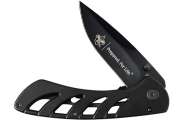 Image of Case BSA Tec-X Exo-Lock T0034.0 Folding Knife, Black, Black finish stainless handle, 18059
