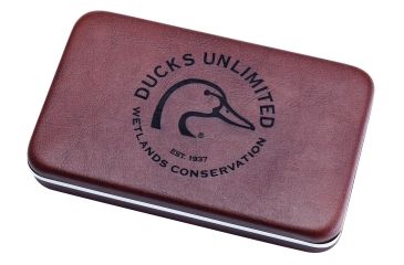 Image of Case Ducks Unlimited Gift Set - Embellished Smooth Natural Bone Trapper Blade, 6254 SS in Jewel Box, 07306