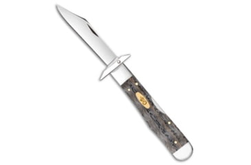 Image of Case Knives Case Knives Cheetah Cub Knife 3.5" Black Curly Oak Wood 711 1/2L SS 14013, Black, Tru-Sharp, adult, BHQ-228396