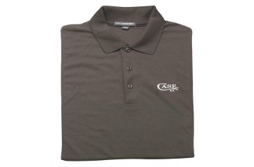 Image of Case Polo Shirt, Gray, Extra Large, 52501