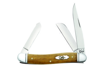 Image of Case Medium Stockman Three Blade Folding Knife, 2.57in Clip Point, 1.7in Sheepsfoot, 1.88in Spey Point, Tru-Sharp Stainless Steel, Antique Bone Handle, 58185