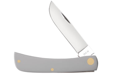 Image of Case Sod Buster Jr Folding Knife, 3.625in, 4137 SS, Skinner Blade, Gray, 32594