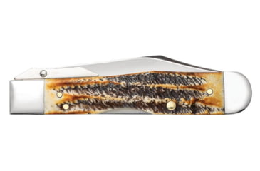 Image of Case Cheetah Folding Knife, 4.38 in, Tru-Sharp Surgical Steel, Case 6.5 BoneStag Handle, 65319