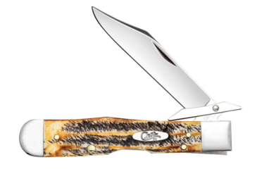 Image of Case Cheetah Folding Knife, 4.38 in, Tru-Sharp Surgical Steel, Case 6.5 BoneStag Handle, 65319